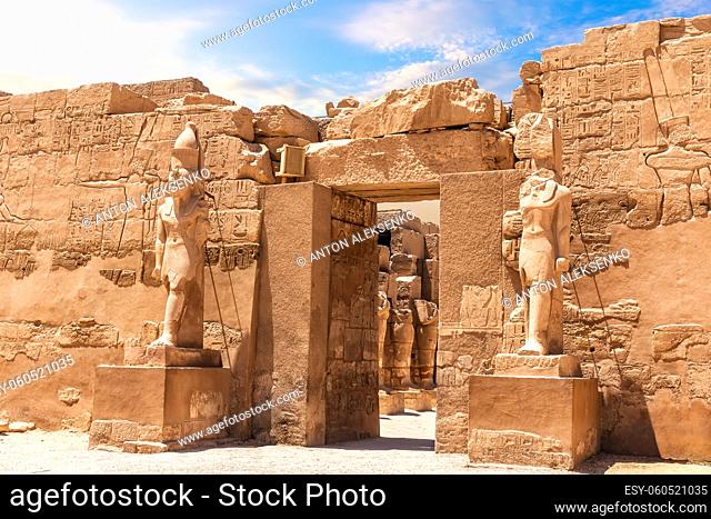 The Precinct of Amun-Re, Karnak complex, Luxor, Egypt