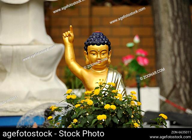 Avalokiteshvara Bodhisattva Statue in Pagode Vien Giac Hannover