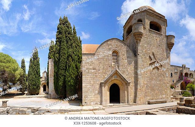 The Filerimos Monastery Island of Rhodes Greece