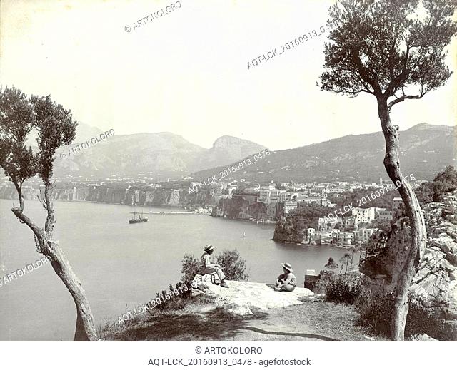 Sorrento, Italy, Giorgio Sommer, 1834–1914, one of Europe’s most important photographers of the 19th century, c. 1888 - c. 1903
