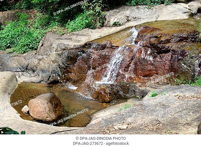 Waterfall, Kurumba Village Resort, Hillgrove, Karamadai, Burliyar, Nilgiris, Tamil Nadu, India