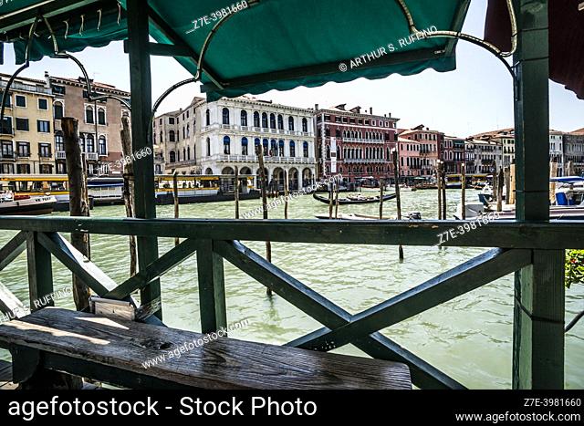 Grand Canal, Venice, Veneto Region, Italy, Europe