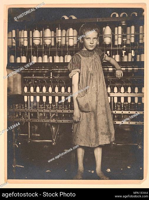 Addie Card, 12 years. Spinner in North Pownal Cotton Mill. Girls in mill say she is ten years. She admitted to me she was twelve; that she started during school...