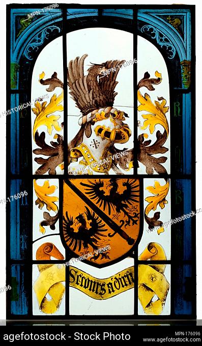 Heraldic Panel with Arms of the House of Hapsburg. Date: ca. 1504-6; Geography: Made in possibly Ghent; Culture: South Netherlandish; Medium: Pot-metal glass