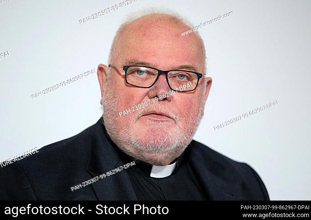 FILED - 17 January 2023, Bavaria, Munich: Cardinal Reinhard Marx, Archbishop of Munich and Freising, attends a press conference at the Catholic Academy of...