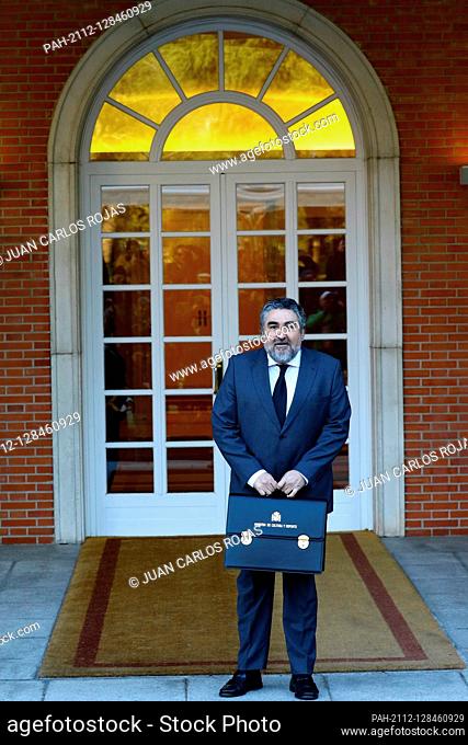 Madrid Spain; 14/01/2020.- José Manuel Rodríguez Uribes Minister Culture and Sports..Pedro Sanchez, president of Spain and his 22 ministers in a photo of the...