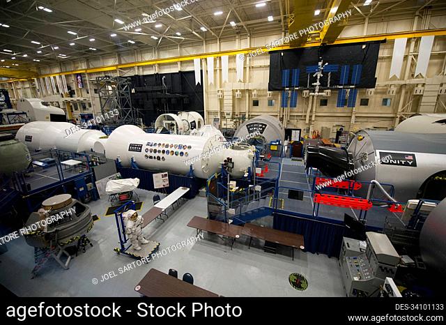 Inside the Johnson Space Center in Houston, Texas, USA; Webster, Texas, United States of America