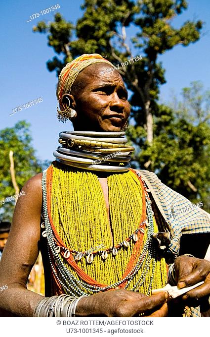 A Tribal woman in Orissa