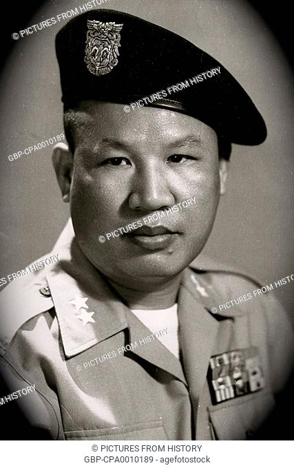 Vietnam: Armed Forces of the Republic of Vietnam (ARVN) General Pham Van Dong, Military Governor of Saigon, 1965
