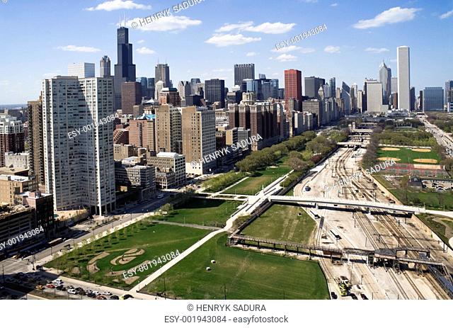 Downtown of Chicago