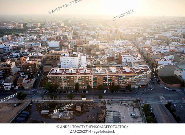 View of Valencia City, Spain