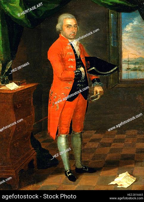 Don Jose Mas Ferrer, ca. 1795. Creator: Jose Campeche