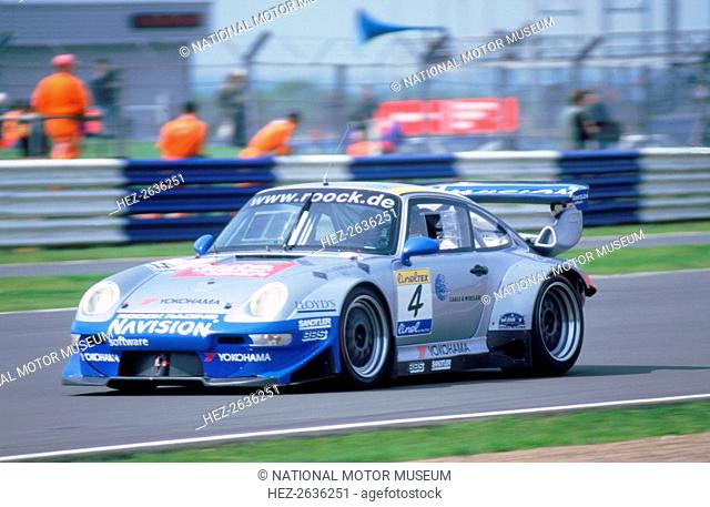 1999 Porsche 911 GT2 FIA GT Silverstone 500. Artist: Unknown