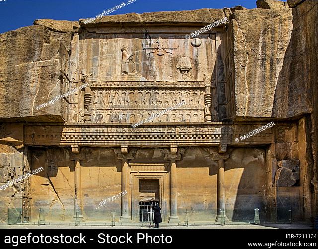 Rock Tomb of Artaxerxes II, Persepolis, Persepolis, Iran, Asia