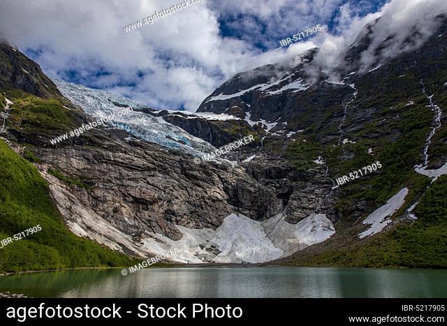 Glacier, Boyabreen, Sogn og Fjordane, Norway, Europe