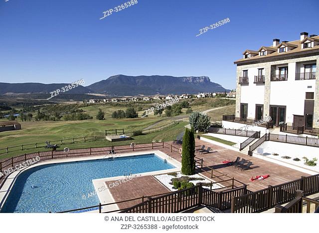 Resort and golf course in Badaguas Huesca Spain