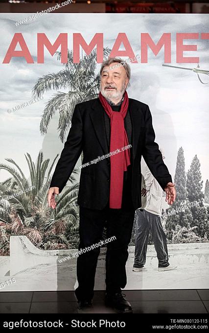 Director Gianni Amelio during Hammamet movie photocall. Rome, Italy 08-01-2020