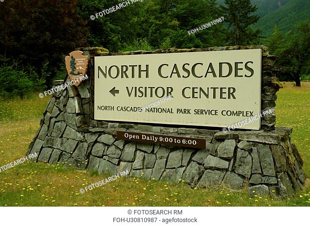 North Cascades, WA, Washington, Okanogan National Forest, Ross Lake National Recreation Area, North Cascades National Park Service Complex, Visitor Center