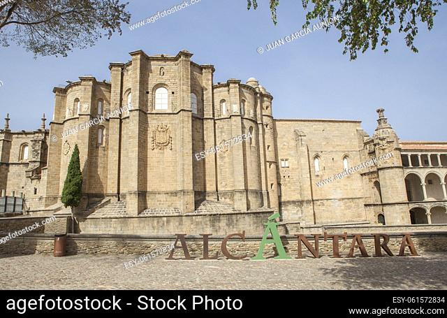 Convent of San Benito, parent headquarters of the order of Alcantara, Caceres, Extremadura, Spain