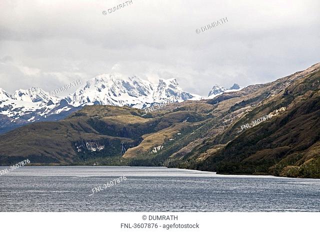 Almirantazgo Fjord and Cordillera Darwin in Chile