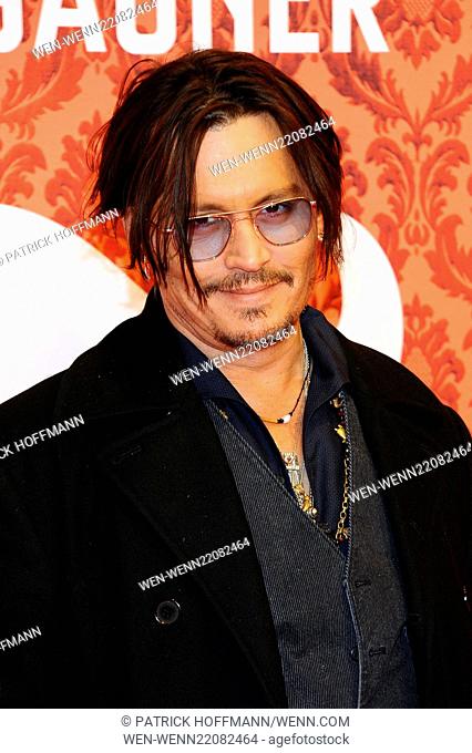 World premiere of 'Mortdecai - Der Teilzeitgauner' at Zoo Palast movie theater. Featuring: Johnny Depp Where: Berlin, Germany When: 18 Jan 2015 Credit: Patrick...