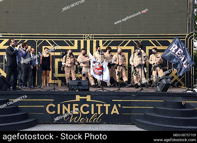 """Real! - A Ghostbusters Tale "", the first Italian non-profit feature film dedicated to"" Ghostbusters "", presented as a national preview in Rome at...
