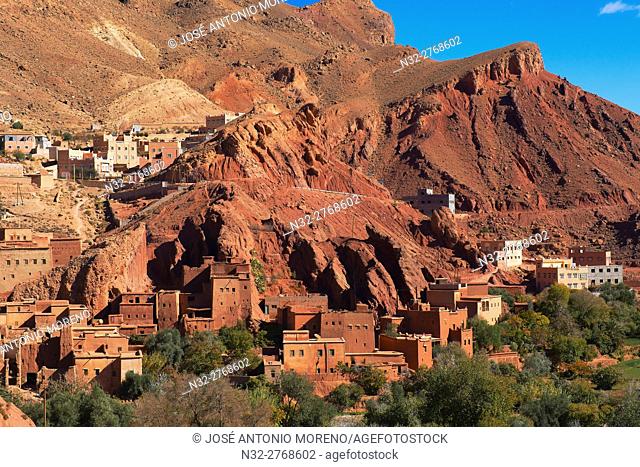 Dades, Dades Valley, Dades Gorges, High Atlas, Morocco, Maghreb, North Africa