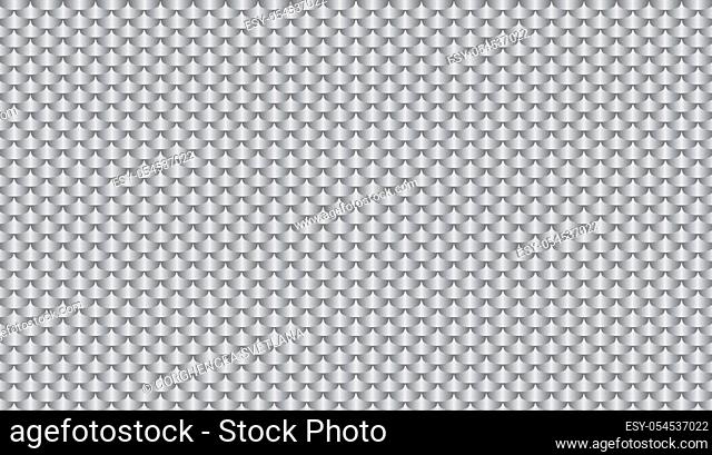 Brushed metal silver, grey flake texture seamless virtual background for Zoom. Abstract design vector illustration
