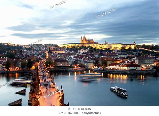 Prague Castle Cityscape