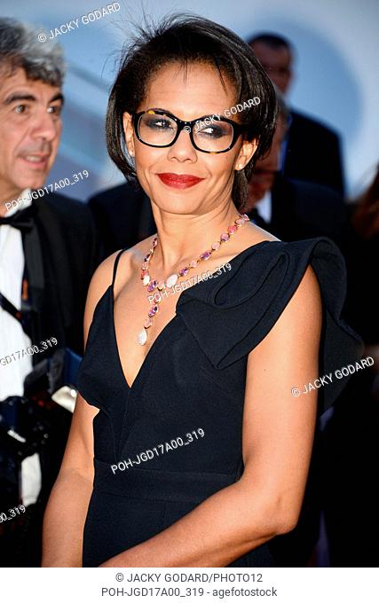Audrey Pulvar Arriving on the red carpet for the film 'Okja' 70th Cannes Film Festival May 19, 2017 Photo Jacky Godard