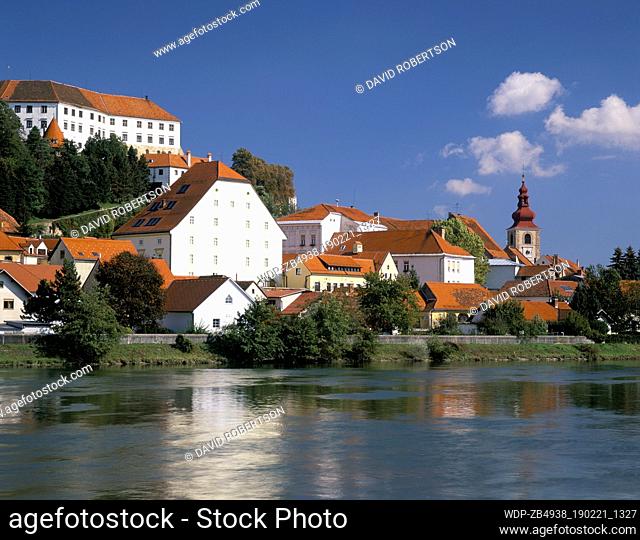 View to Old Town across Drava River