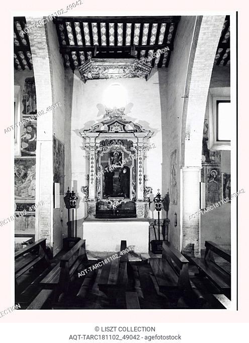 Abruzzo Pescara Loreto Aprutino S. Maria in Piano, this is my Italy, the italian country of visual history, Exterior views include a portico with four arches