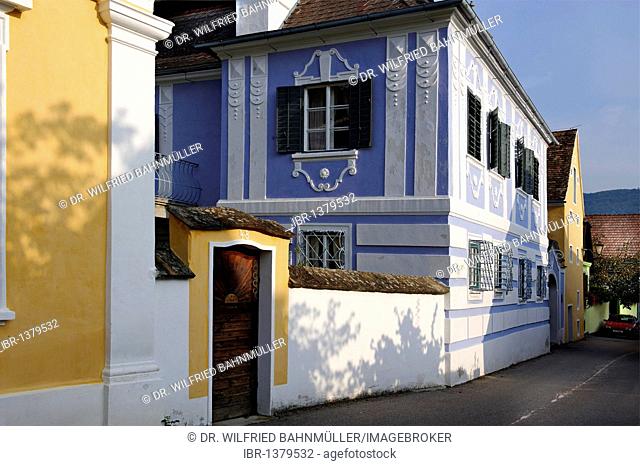 Winegrower's house, Rossatz, Wachau, Lower Austria, Europe