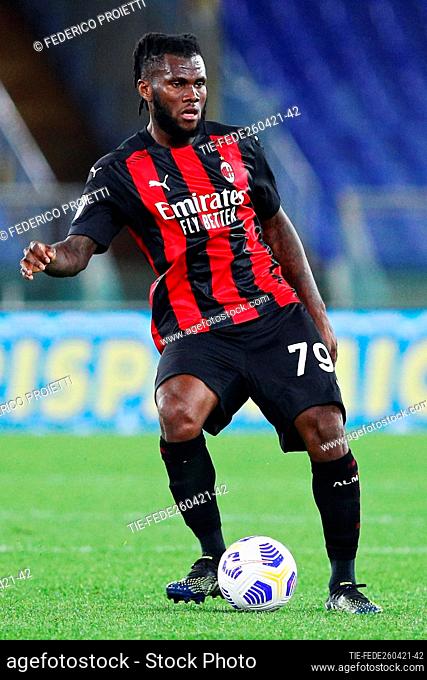 Franck Kessie (Milan) during the match , Rome, ITALY-24-04-2021