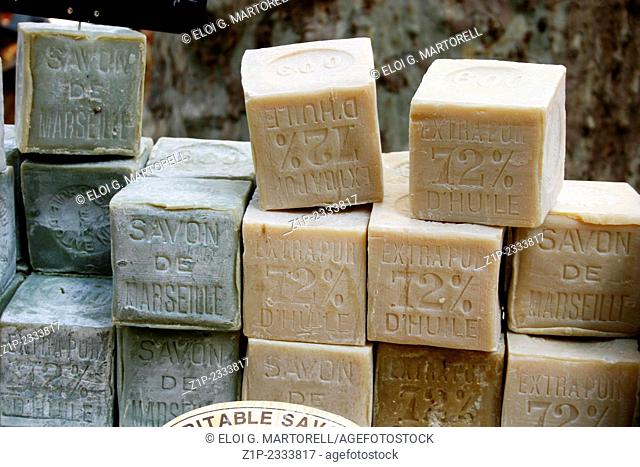Marseille soap, France