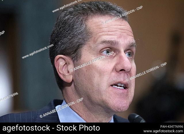 Michael Barr, Vice Chair For Supervision, Federal Reserve at a Senate Banking, Housing, and Urban Affairs hearing to examine oversight of financial regulators