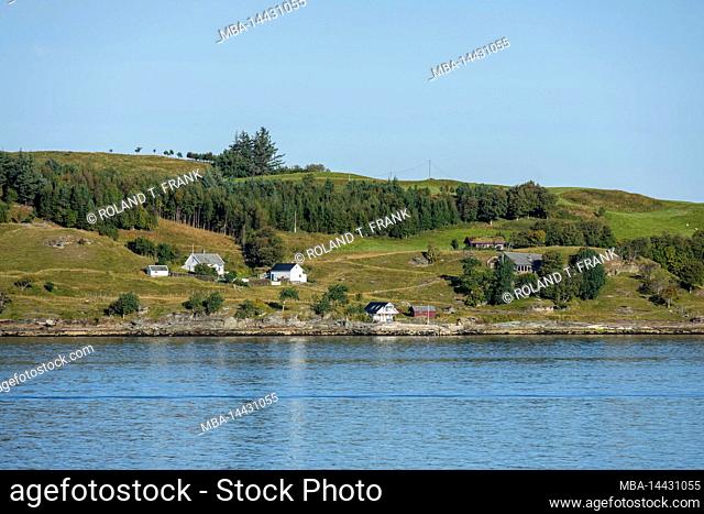 Norway, Vestland, coast of Askrova Island
