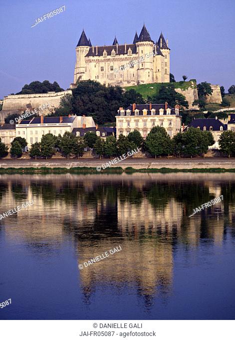 Chateau Samour, Indre River, Loire, France