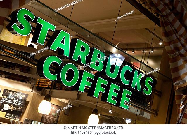 Starbucks Coffee, Frankfurt, Hesse, Germany, Europe