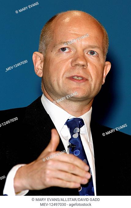 William Hague MP Shadow Foreign Secretary Conservative Party Conference 2006 Bicc, Bournemouth, England 03 October 2006