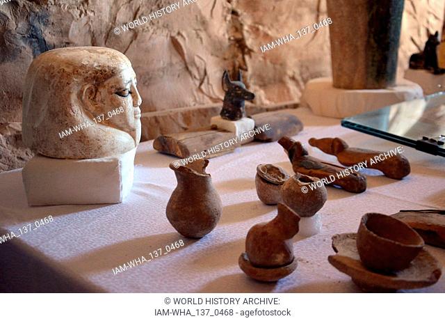 In September 2018, Egypt's Ministry of Antiquities, announced the discovery of an 18th dynasty tomb, in Draa Abul-Naga, a burial site for noblemen on the left...