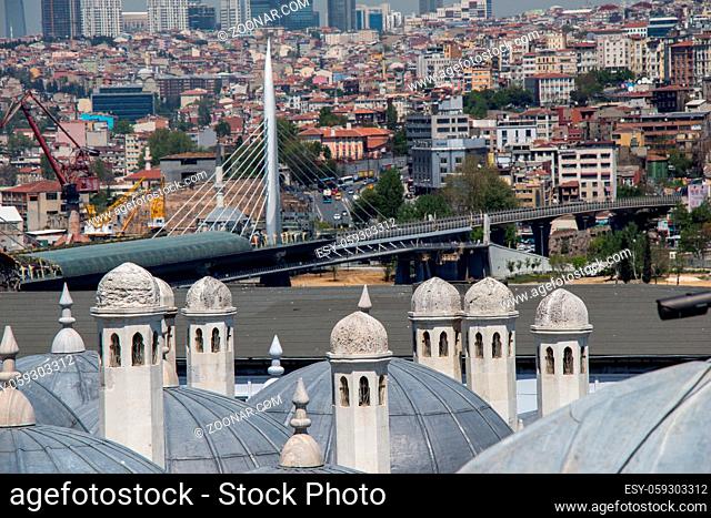 Fine example of ottoman Turkish tower architecture masterpieces
