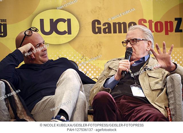 Billy Zane and David Warner at the 6th German Comic Con Dortmund 2019 in the exhibition hall. Dortmund, 07.12.2019 | usage worldwide