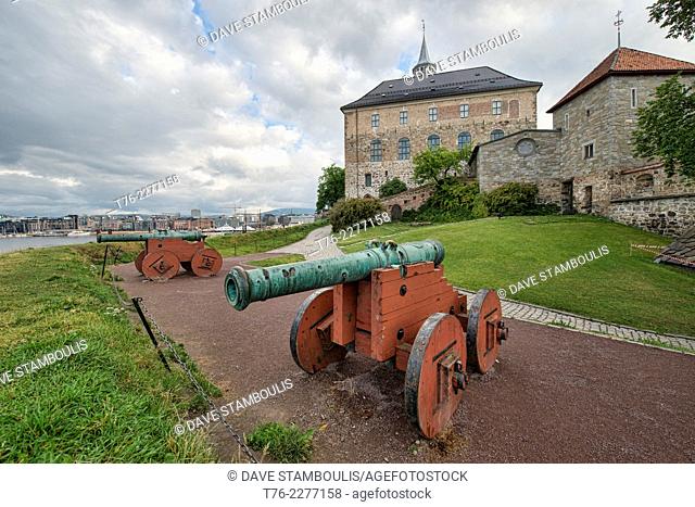 The Akershus Castle and Fortress in Oslo, Norway