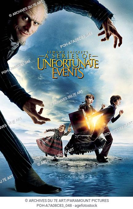 Lemony Snicket's A Series of Unfortunate Events  Year : 2004 - USA Jim Carrey  Director : Brad Silberling Movie poster (USA