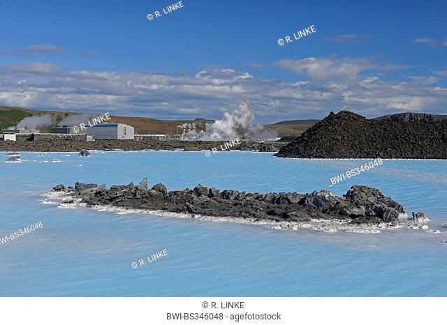 geothermal spa Blue Lagoon, Iceland, Reykjanes Peninsula, Blue Lagoon, Grindavik