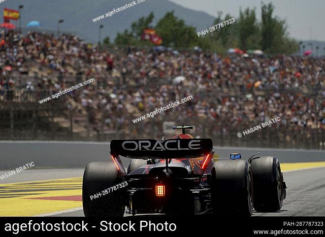 05/20/2022, Circuit de Catalunya, Barcelona, F1 Pirelli Grand Prix of Spain 2022 , in the picture Juri Vips (EST), Oracle Red Bull Racing
