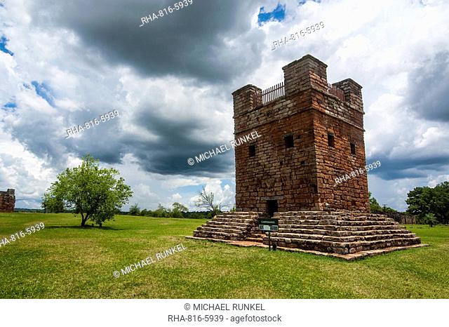 Jesuit Mission of La Santisima Trinidad, UNESCO World Heritage Site, Paraguay, South America