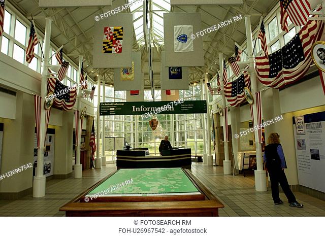 GA, Georgia, Chickamauga & Chattanooga National Military Park, visitor center