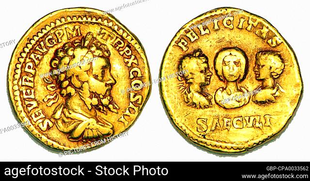 Septimius Severus (145-211 CE) was born in the Roman province of Africa, and advanced steadily through the customary succession of offices (the 'cursus...
